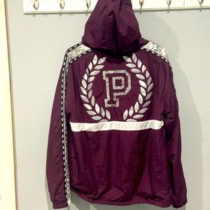 Pink windbreaker